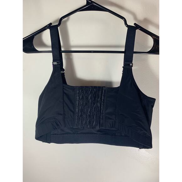 Mushiq Size 38/85 Balconette Bra Black Adjustable Hook and Eye Back - Picture 3 of 6